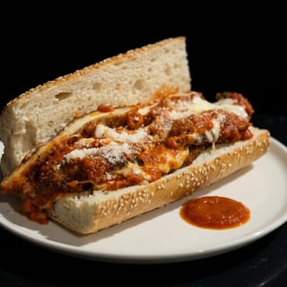 HALF Chicken  Parmesan Hero